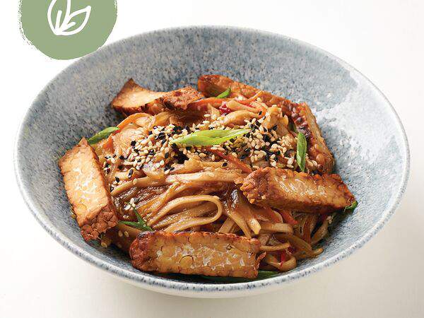 Укроп - Удон с темпе и соусом терияки