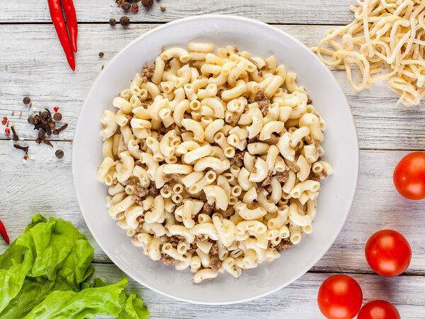 Горячий обед - Макароны по-флотски