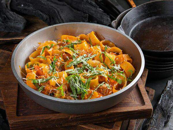 Коптильня - Паста с рагу из утки