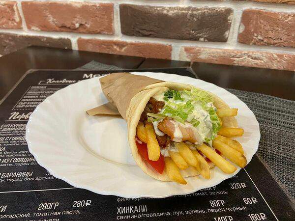 Meat Club - Пита Греческая со свининой