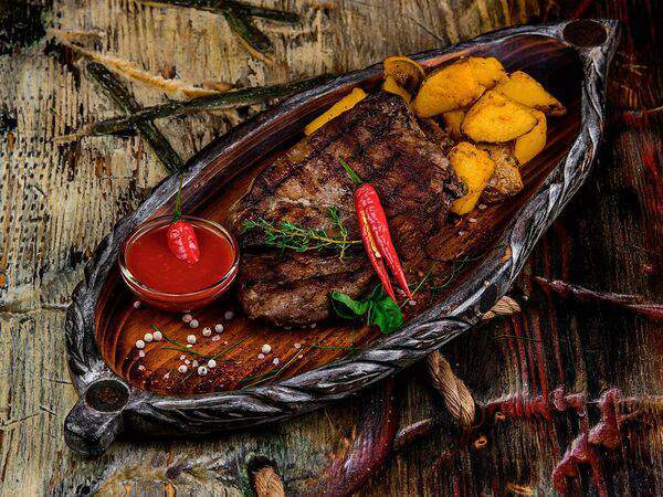 Парк - Стейк из cвинoй шейки