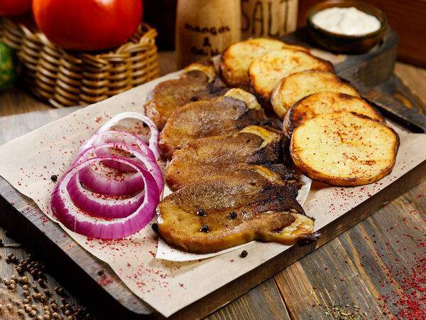 Мангал & гриль - Говяжий язык на мангале