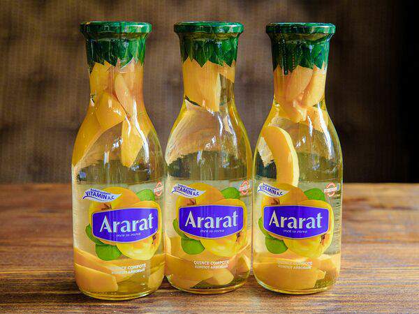Улетный шашлык - Компот Ararat айва