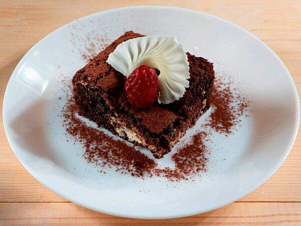 Шоколад - Брауни малиновый чизкейк