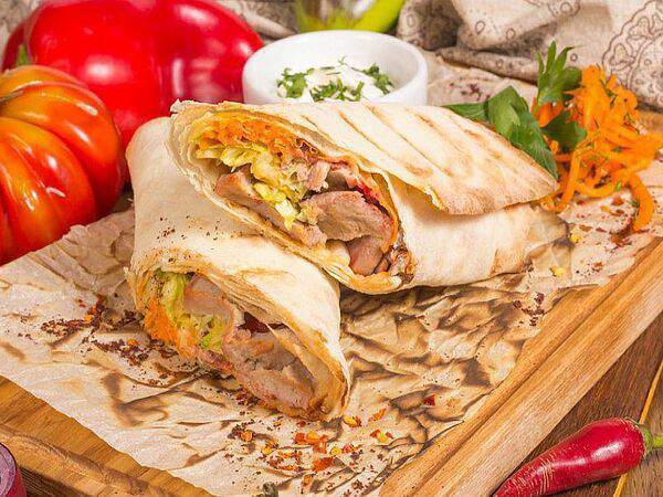 Мушмула - Шаверма со свининой