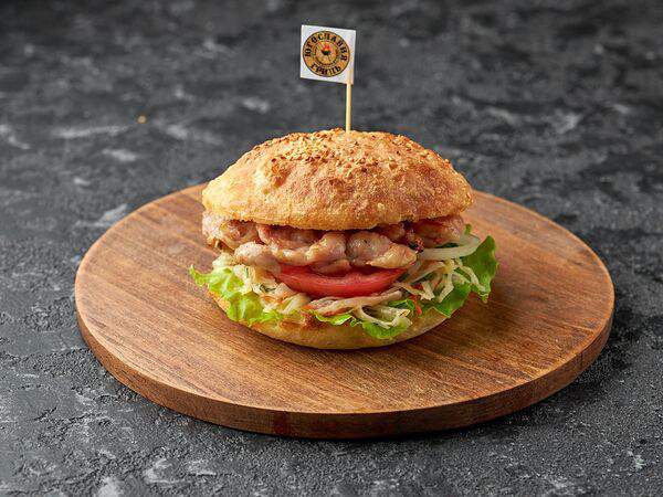 Югославия - Мини-бургер Куриный окорок