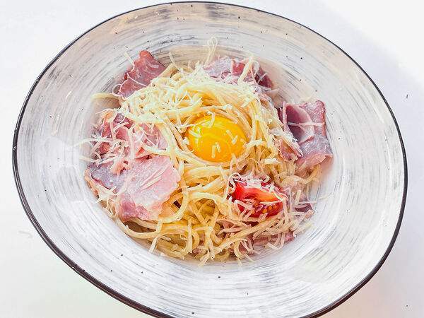 Солянка - Спагетти Карбонара