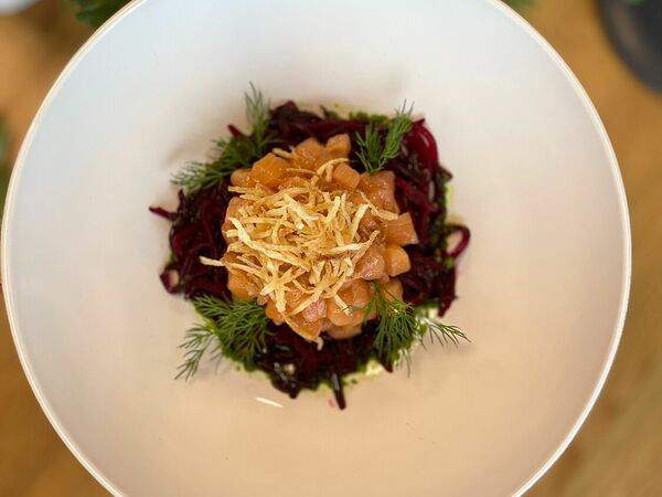 Dream Cafe - Тартар из лосося