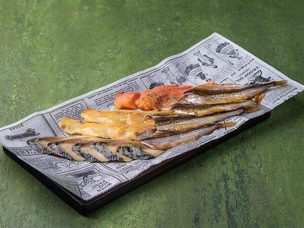 Моррис - Ассорти из копченой и соленой рыбки