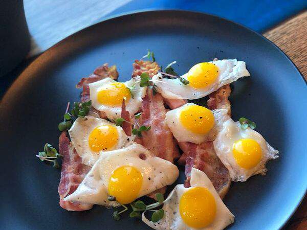 Formula coffee - Глазунья из перепелиных яиц