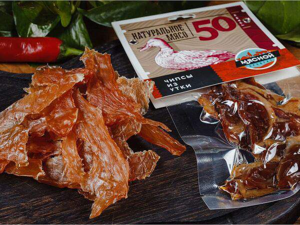 Пиноккио Djan - Мясные чипсы из утки