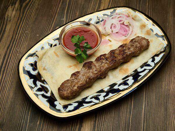 Чайхана айвай - Люля-кебаб из баранины