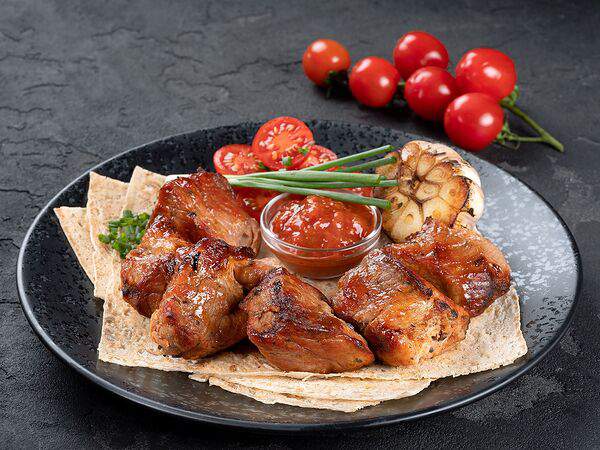 Домино - Шашлык из cвинoй шейки