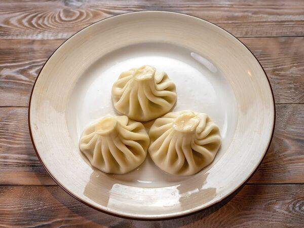 КинZa-Dза - Хинкали с картофелем и грибами