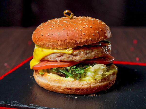 Фабрика - Бургер с индейкой и курицей