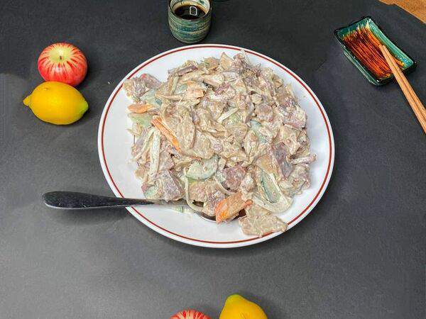 Лунзян - 017 Салат из говядины с грибами