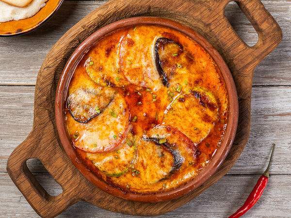 Грузинское кафе Ван Гоги - Запеченные овощи в кеци