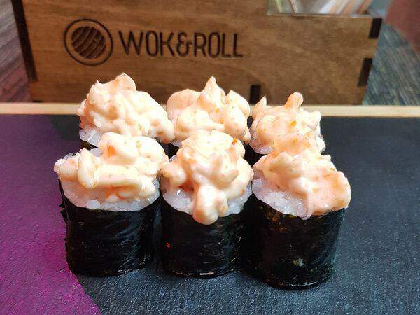 Wok & Roll - Ролл Унаги классика хот