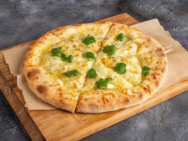 Ёха-пицца - Хачапури по-мегрельски с зеленью