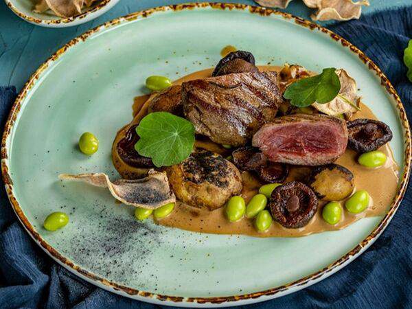 Япона мама - Филе миньон с картофелем стоун