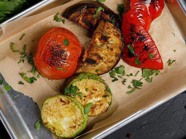 Дали жару - Овощи на углях