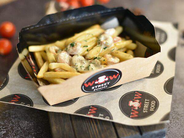 Wow Street Food - Картофель с креветками