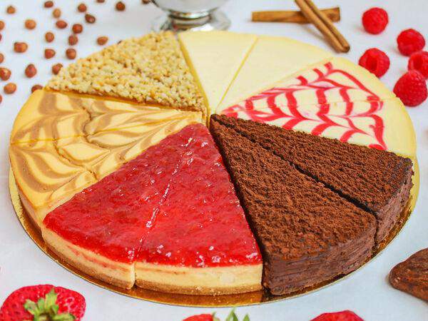 Десерт Коллекция - 1,2кг Ассорти чизкейков Фэнтези