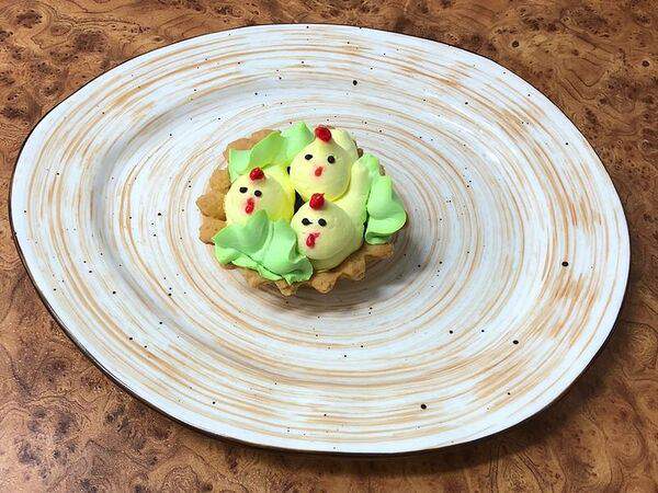 Кондитерская Карамель - Пирожное Корзиночка