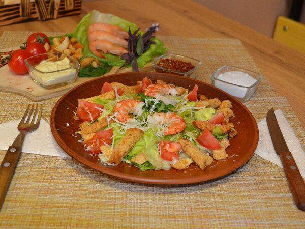 Mr.Kebab - Цезарь с креветками