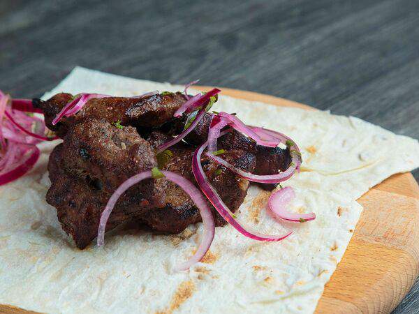 Сулугуни - Шашлык из телятины