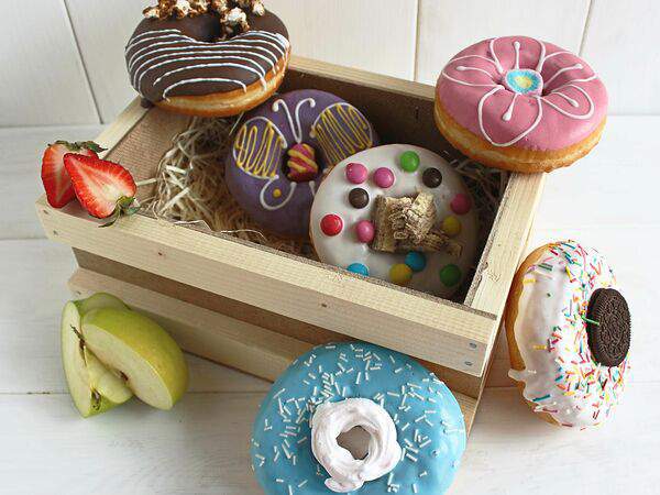 Десерт Коллекция - Донатсы Ассорти Радуга