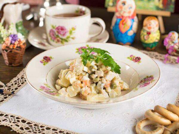 Катюша - Оливье с цыпленком