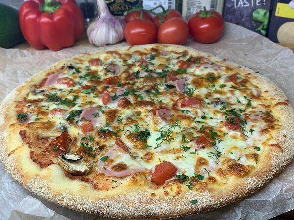 Mix Кухня - Пицца Ветчина и грибы