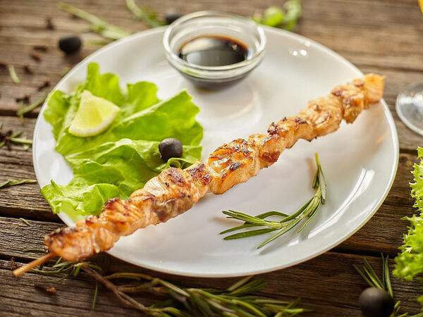 Мангальная - Шашлык из семги