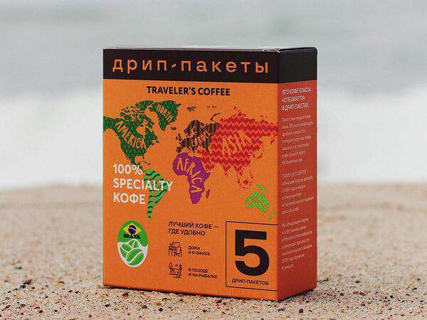 Travelers coffee - Дрип-пакеты Бразилия