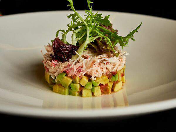 Chocolate - Салат с крабом и авокадо