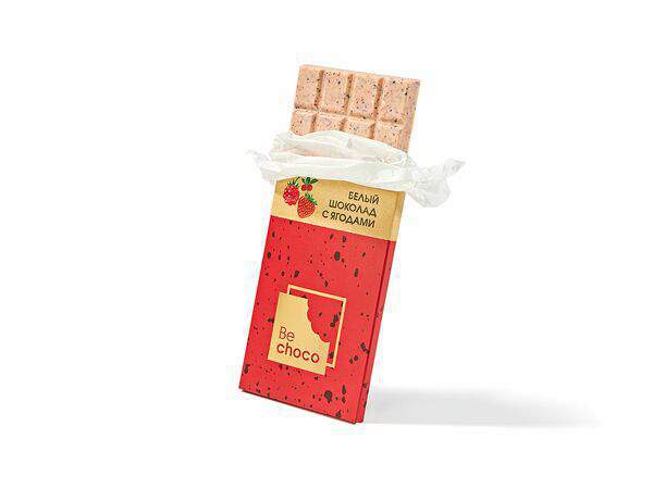 Be Сhoco - Белый шоколад с ягодами