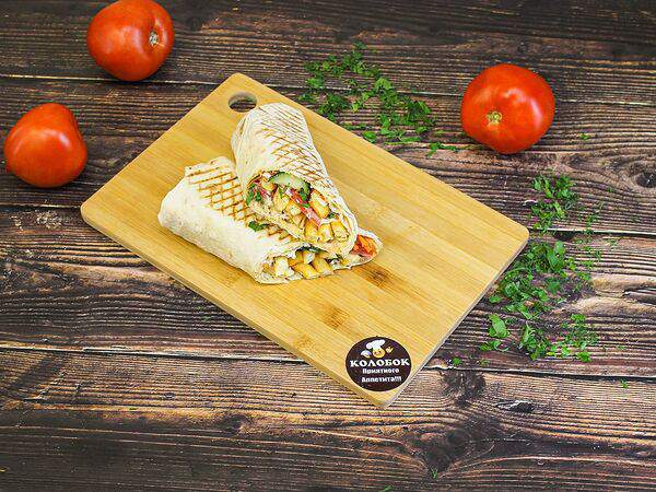 Колобок - Шаурма с картофелем фри