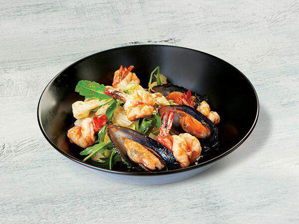 Суши сан - Салат с морепродуктами