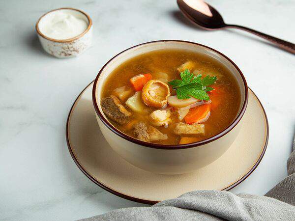 Вкусняхи - Грибная похлебка