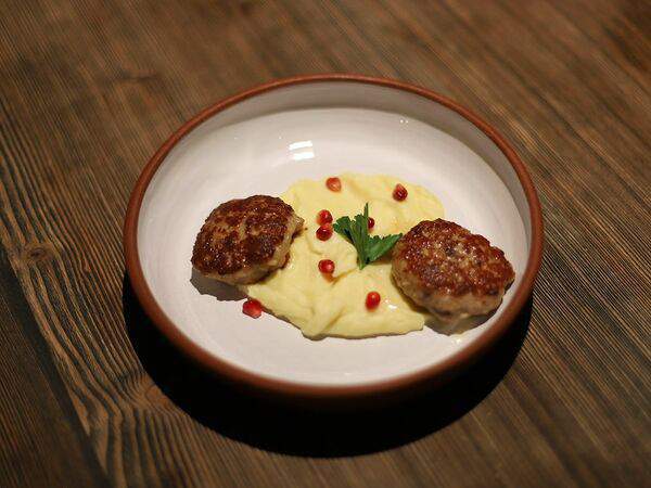 Пури-пури - Котлеты куриные с картофельным пюре