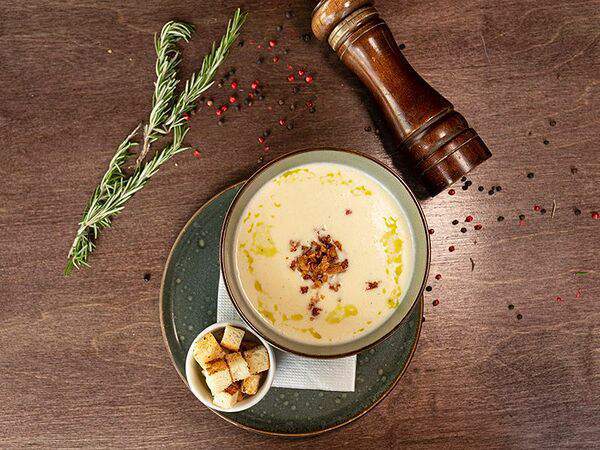 Cart Lounge - Картофельный крем-суп с беконом