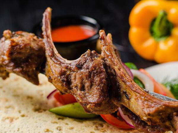 Маймун - Шашлык из каре ягненка