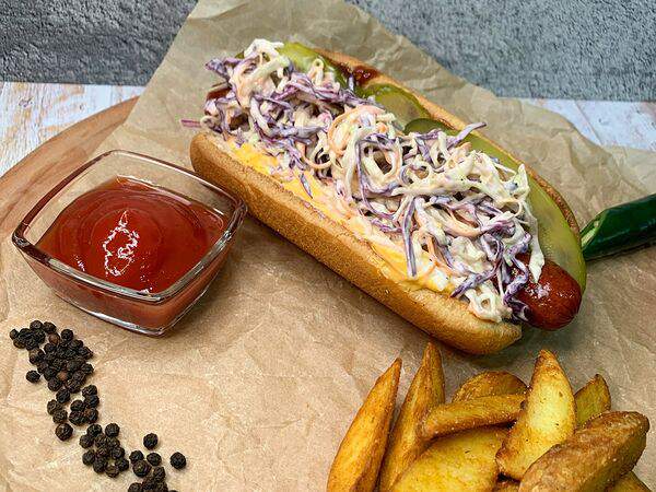 Сушильная - Хот-Дог Классика с картофелем и соусом