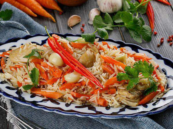 Казан Мангал Kazan Mangal - Плов по-бухарски