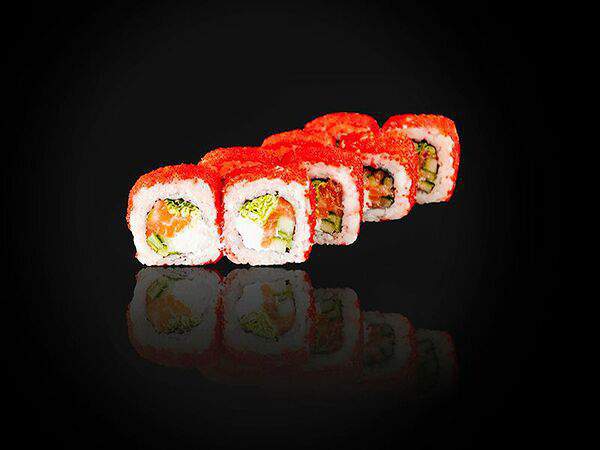 Суши Мос - Ролл Калифорния с лососем