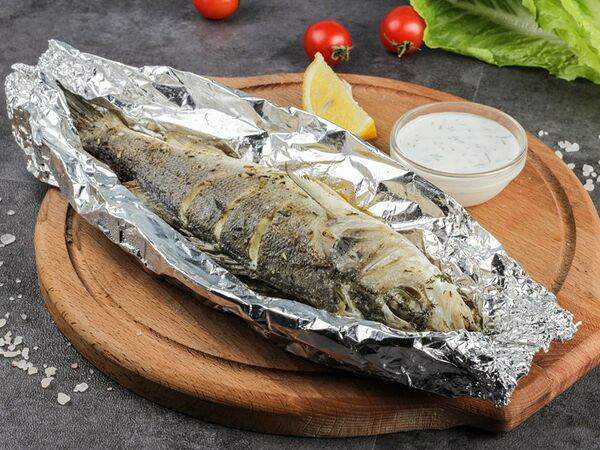 Медина Food на Татарстан - Сибас на гриле