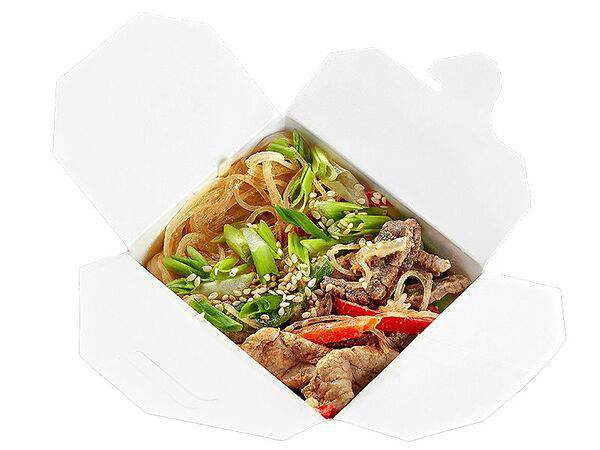 Ninja Pizza - Wok Фунчоза 3 мяса