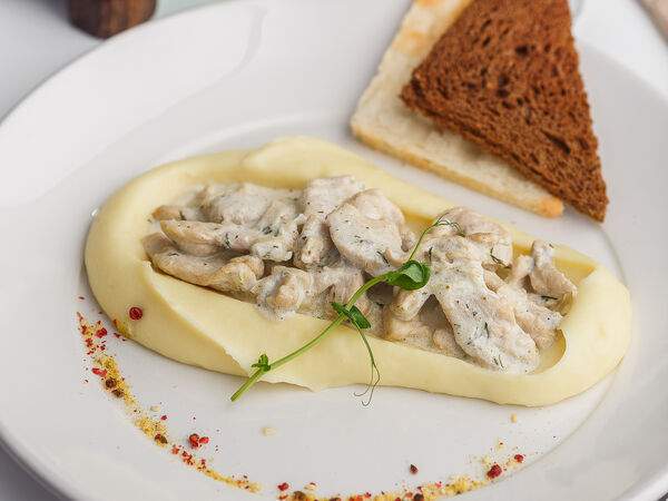 Конфитюр - Бефстроганов из курицы