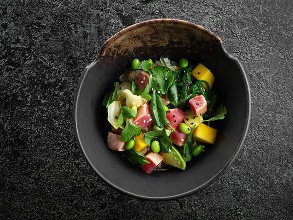 Takeru - Боул с тунцом татаки